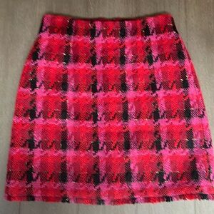 🎄 Holiday Party Ann Taylor Skirt ❤️🩷🖤